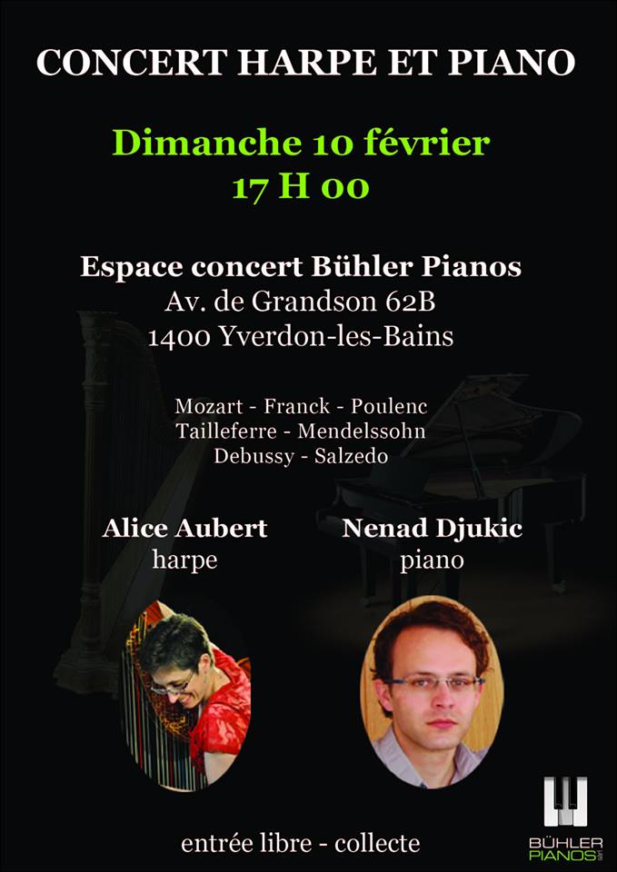 concert harpe et piano